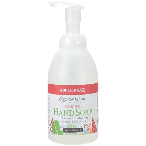 Ginger Lily Farms 20 oz Foaming Hand Soap - Apple Pear Scent