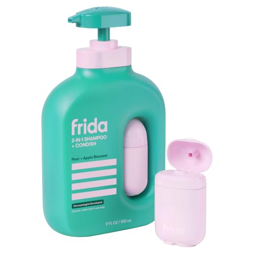 Frida Kids 2-in-1 Shampoo & Conditioner for Kids, Gentle & Hydrating, 17 oz