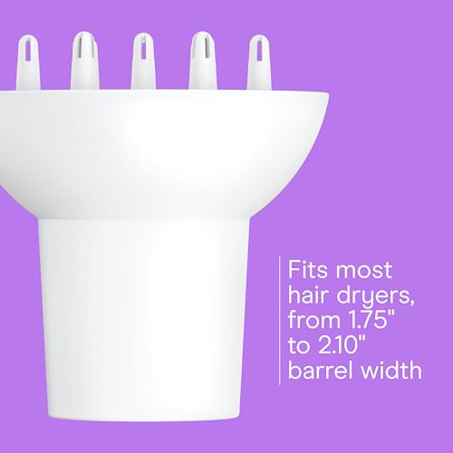 Conair Double Ceramic Universal Diffuser Attachment - 1 Count, White