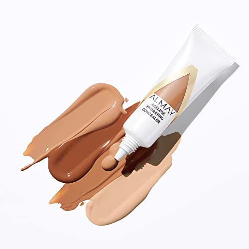 Almay Anti-Aging Concealer with Hyaluronic Acid & Niacinamide, 0.37 Fl Oz - Buildable Coverage for Dark Circles