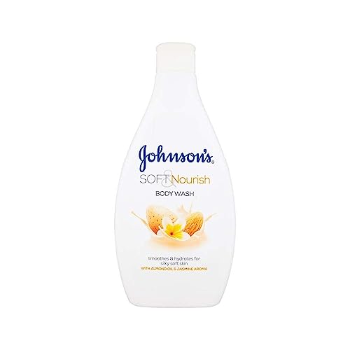 Johnson's Soft & Nourish Body Wash with Almond Oil - 400ml