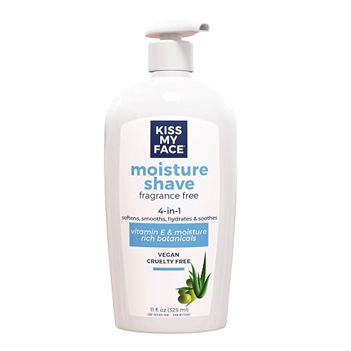 Kiss My Face Fragrance-Free Moisture Shave Cream - 11 fl oz