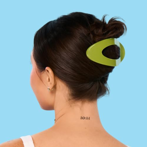 Gimme Beauty Medium Hair Claw Clip - 2 Count, Starburst/Macha