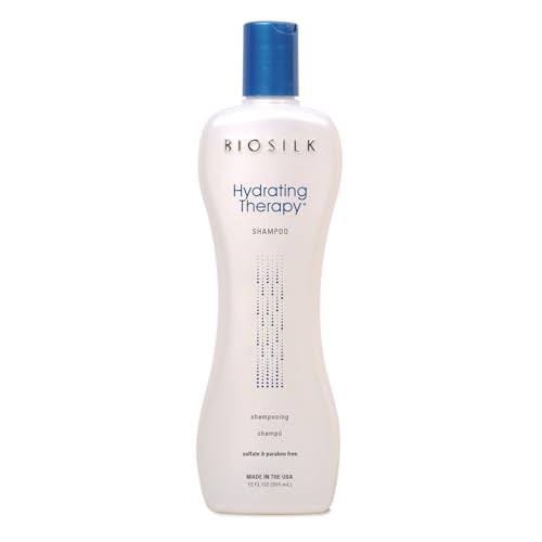 BioSilk Hydrating Shampoo - Moisturizing Formula for Strong Hair, 12 Oz