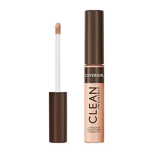 Covergirl Clean Invisible Concealer Golden Ivory 109 - Hydrating, Lightweight, Vegan, 0.23oz