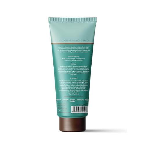 Maui Vera Unscented After Sun Gel - 3 oz, Organic & Cruelty-Free
