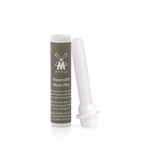 M?HLE Styptic Pencil - All Natural Alum Stone Aftershave, Antiseptic, Helps Heal Nicks, Cuts, and Razor Bumps