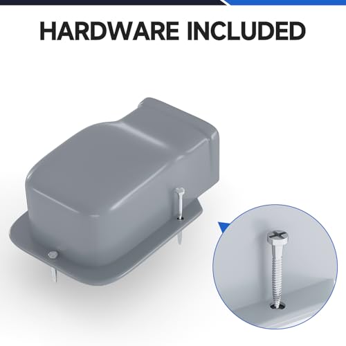 3" Mini Split Line Set Cover Kit - PVC Wall Cover for AC Units