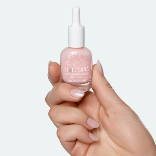 Nailtopia Bio-Sourced Chip Free Nail Lacquer - Vegan & Long Lasting 0.41 Oz