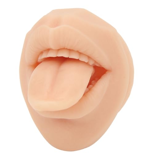 Gernie Silicone Tongue Practice Model for Piercing Training & Medical Display