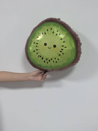 8pcs Cartoon Fruit Balloons for 1st Birthday Party Decorations