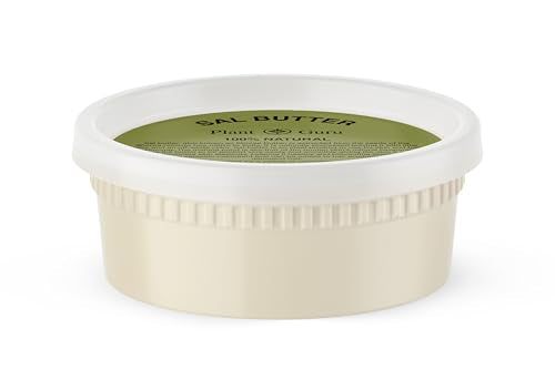 Plant Guru Raw Sal Seed Butter 8oz – Natural Moisturizer for Skin, Hair & DIY Body Care