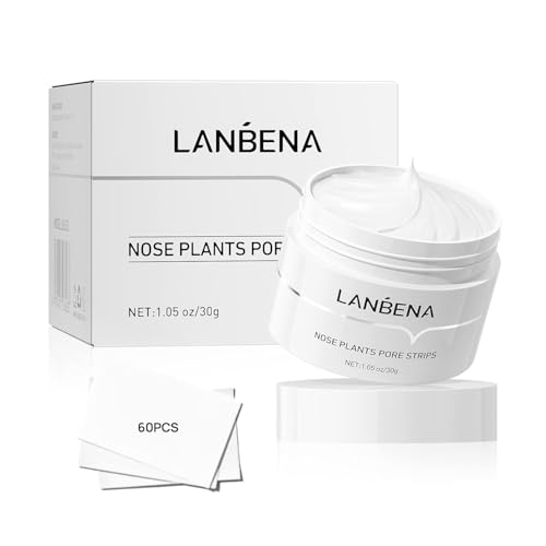 LANBENA Blackhead Remover Peel-Off Mask for Nose and Face, 1.05oz