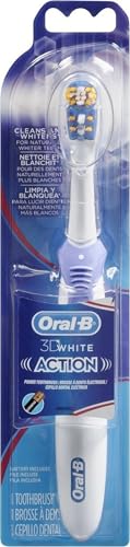 Oral-B 3D White Action Battery Toothbrush with Brush Heads