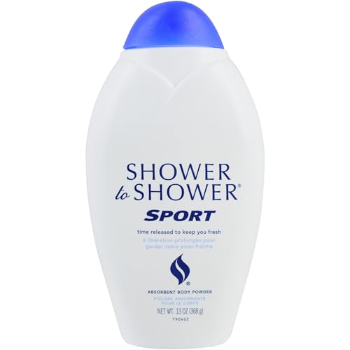 Shower to Shower Talc-Free Body Powder for Men & Women - 13 OZ