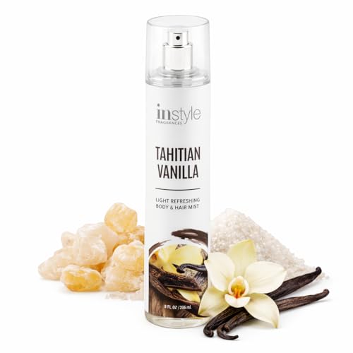Instyle Fragrances Tahitian Vanilla Body & Hair Mist - 8 Fl Oz