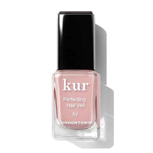 LONDONTOWN Nail Veil Enhancing Nail Care - Nail Protectant, Nail Strengthener, Natural Tint, Vegan and Cruelty-Free, Chip-Resistant