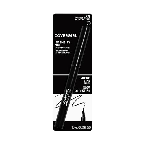 COVERGIRL Intensify Me Liquid Eyeliner - Intense Black, 1 Count