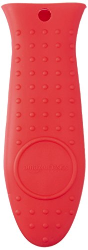 Amazon Basics Heat Resistant Silicone Hot Handle Holder - Pack of 2