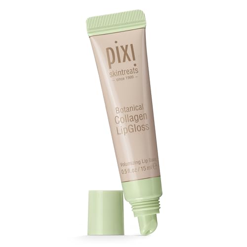 Pixi Botanical Collagen Lip Gloss - Nourishing, High Shine, Hydrating 0.5 fl oz