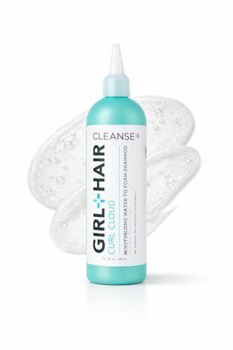 GIRL+HAIR Cleanse+ Moisturizing Shampoo for Dry Hair 10.1 fl oz