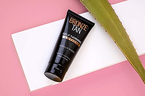 Self Tanning Lotion for Face & Body - No Color Guide, Hydrating, Vanilla Scent 200mL