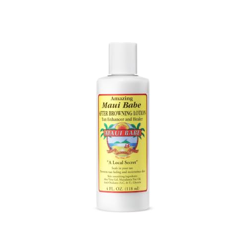 Maui Babe After Browning Lotion - Tan Enhancer & Moisturizer, 4 Fl Oz