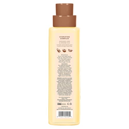 Tree Hut Vanilla Foaming Gel Body Wash, 18 Fl Oz - Nourishing Cleanser