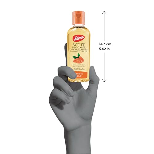 Jaloma Almond Oil for Skin – Nourishing Body Moisturizer, 4 Fl Oz (Pack of 6)