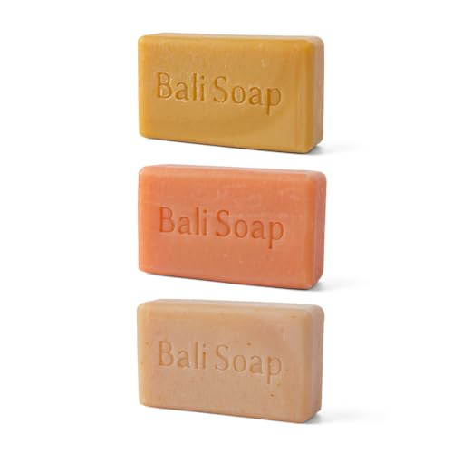 Bali Soap Natural Gift Set for Women - Cananga with Rice & Oat, Handmade Bali Soaps