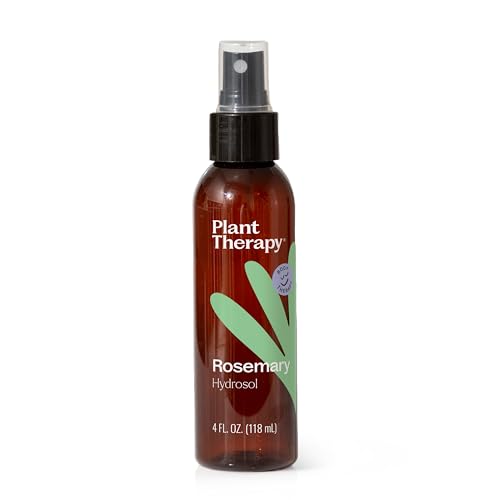 Plant Therapy Rosemary Hydrosol - Natural Floral Water Toner for Skin & Hair