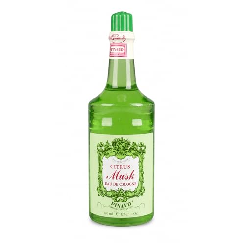 Clubman Pinaud Citrus Musk Aftershave Cologne, 12.5 oz - Refreshing & Toning