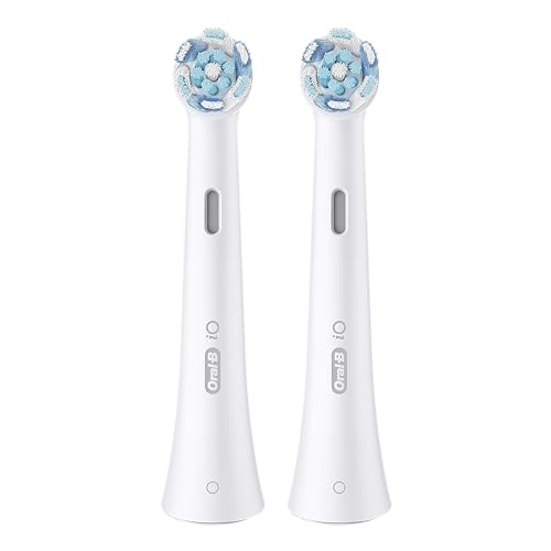 Oral-B iO Series Ultimate Clean Electric Toothbrush Replacement Brush Heads for an Oral-B Electric Toothbrush, 2 Count, White
