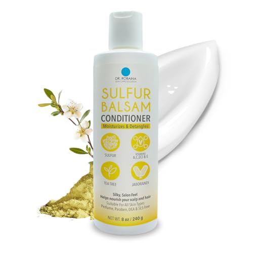 Dr. Robaina Sulfur Conditioner for Sensitive Scalp - Hydrating & Detangling