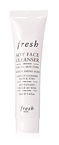Fresh Soy Face Cleanser & Makeup Remover - pH-Balanced Amino Acid Wash