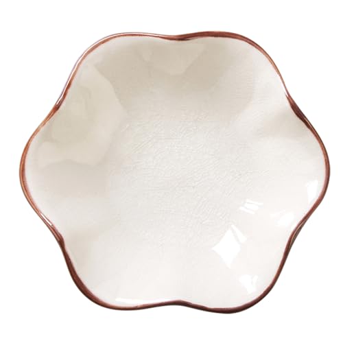 Lotus Leaf Ice Cracking Jewelry Dish - Decorative Ring Holder