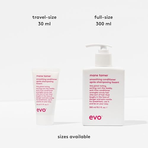 EVO Mane Tamer Smoothing Conditioner for Frizz & Unruly Hair - 1 fl oz