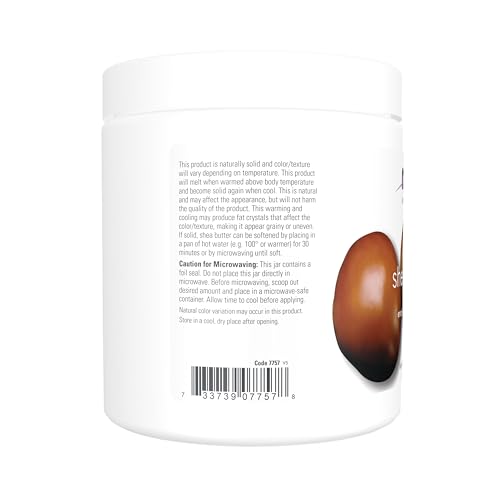 NOW Foods Shea Butter Skin Emollient - 16 Ounce Moisturizer for Dry Skin