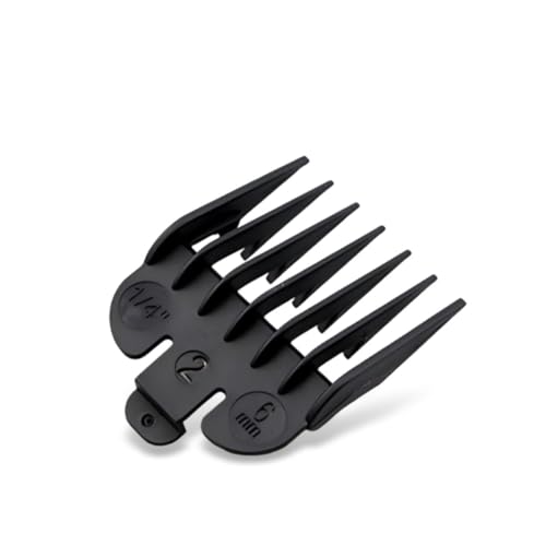1/4'' 6mm Hair Clipper Guard Replacement for Wahl Clippers, Black