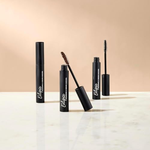 Lune+Aster Black Volumizing & Curling Mascara - Vegan, Tubular Formula