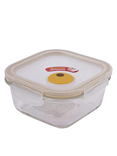 LocknLock 17-Ounce Vented Glass Food Storage Container