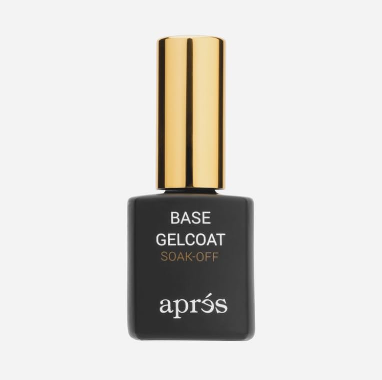 APRÉS Base Gelcoat 15ml Soft Gel Nail Polish Base Coat for Flawless Manicures