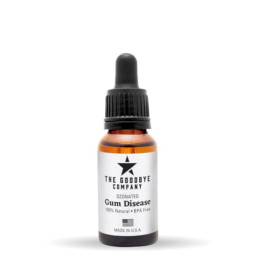 Ozonated Gum Treatment Oil - 0.5 Fl Oz for Healthy Gums & Gingivitis Relief