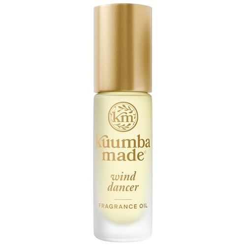 Kuumba Made Wind Dancer Fragrance Oil Roll-On 0.15 Fl Oz - Light Floral, Alcohol-Free