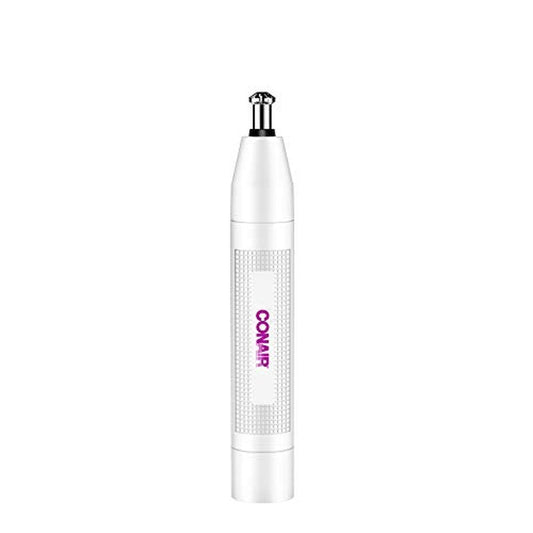 Conair Ear and Nose Hair Trimmer for Women, Cordless Battery-Powered, Patent 360 Bevel Blade for No Pull, No Snag Trimming Experience, True Glow by Conair