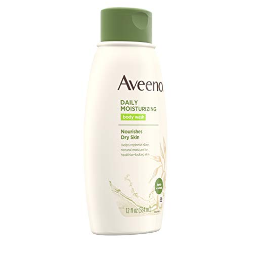 Aveeno Daily Moisturizing Body Wash, Lightly Scented, 12 Fl Oz
