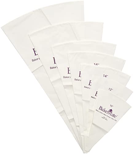 BakeMate 18" Reusable Pastry Bag for Cake Piping & Decorating
