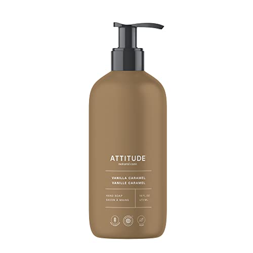 ATTITUDE Liquid Hand Soap, EWG Verified, Plant and Mineral-Based,