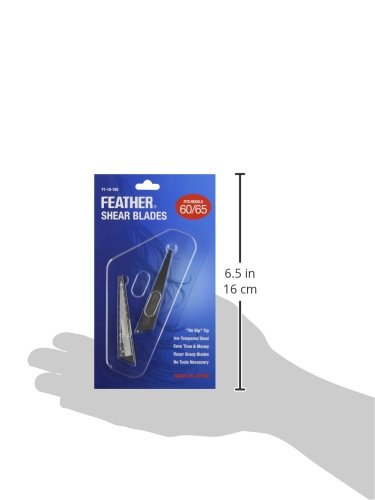 Feather Replacement Blades for Haircutting Shears Model 60/65