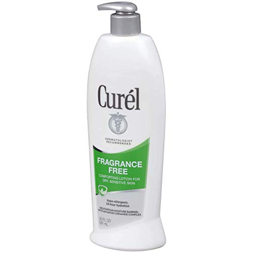 Curel Daily Lotion for Dry Skin, Fragrance-Free, 13 fl oz (Pack of 1)